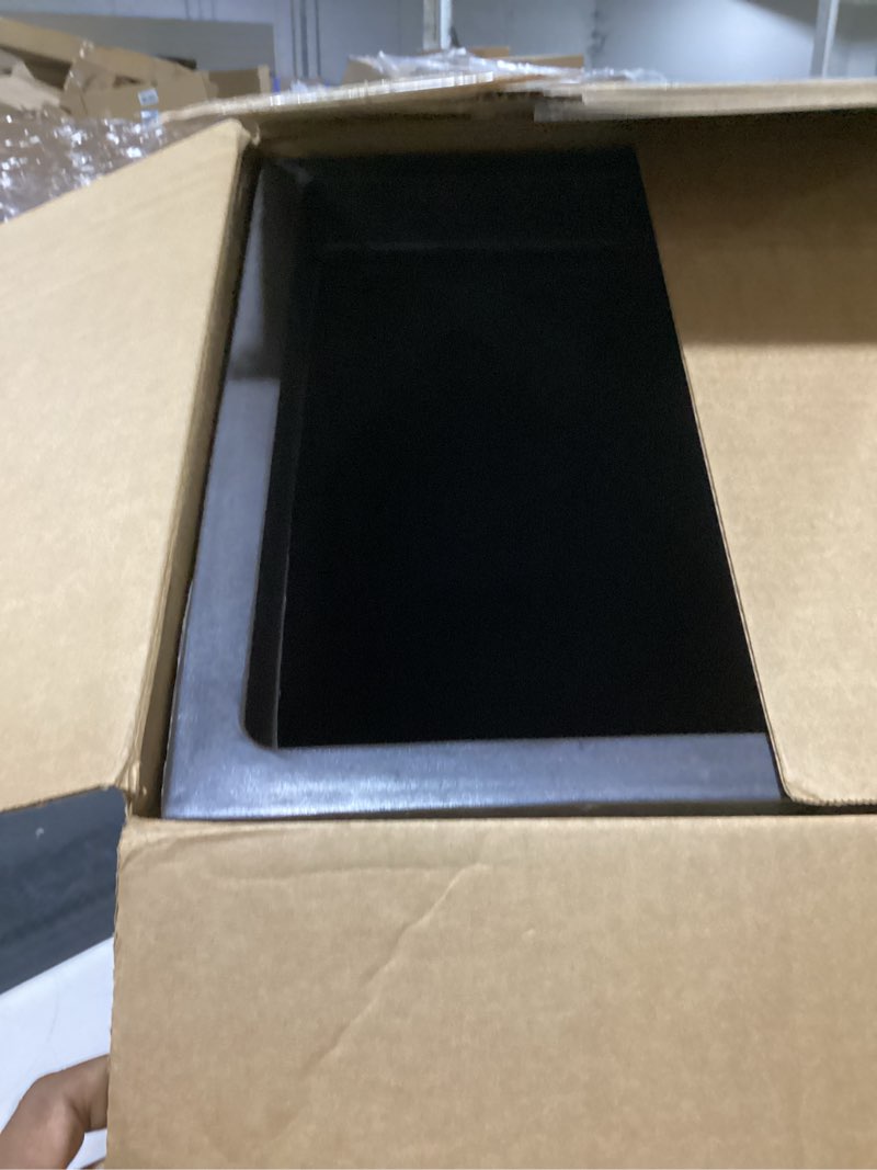 Condition photo showing New/Like New for tusco products msqt23es modern square garden planter, 23-inch, espresso espresso 23-inch