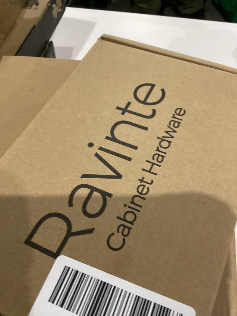 Condition photo showing As Is for Ravinte 20 Pack 5 Inch Champagne Bronze Kitchen Cabinet Handles Solid Zinc Alloy Cabinet Pulls Cupboard Hardware Drawer Handles 5 inches Hole Center Champagne Bronze 20