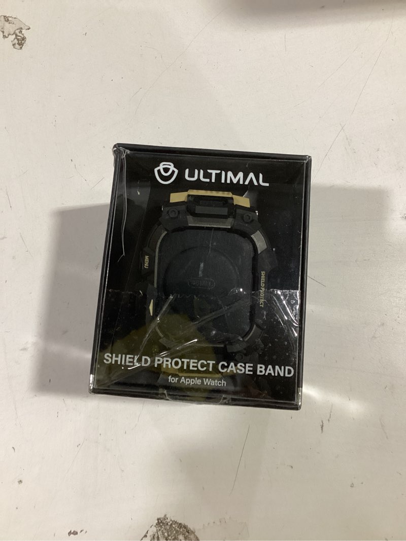 Condition photo showing Good Condition for ULTIMAL Rugged Case with Band for Apple Watch 46mm,Compatible with Apple Watch Series 11/10, Military Grade Shockproof Bumper Cover for iWatch Tactical Band Men (46mm,Desert Yellow) Desert Yellow 46mm