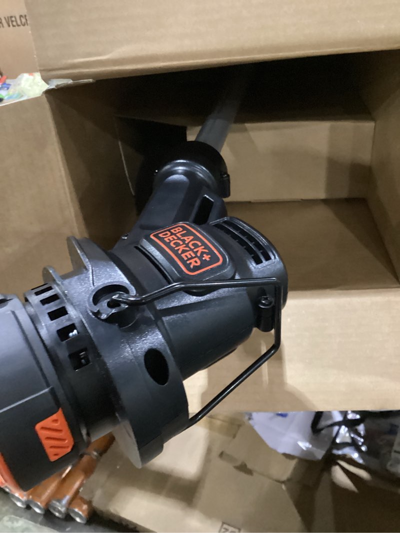 Condition photo showing New/Like New for BLACK+DECKER 20V MAX Weed Eater, Edger and Sweeper Combo, Includes 2 Batteries and Charger, Cordless Electric Weed Wacker and 130 Mph Hard Surface Leaf Blower, 10 in. (LCC222) 20V Kit w/ 2 Batteries