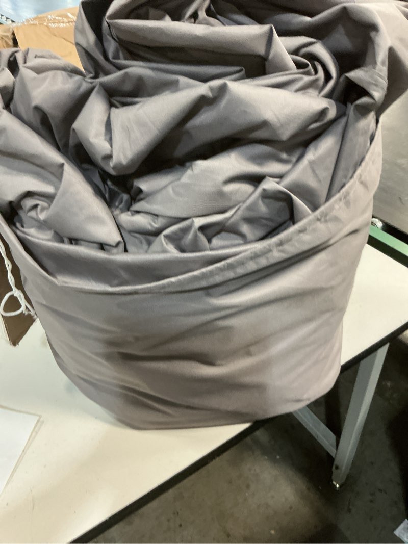 Condition photo showing Good Condition for icover trailerable boat cover- 22'-24' waterproof heavy duty marine grade polyester, fits v-hull,fish&ski,pro-style,fishing boat,runabout,bass boat, up to 23ft-24ft long and 102\" wide silver h:22'-24' long,beam width up to 102\"
