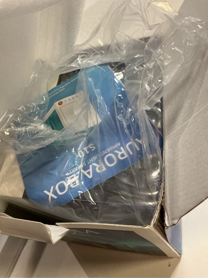 Condition photo showing New/Like New for Northern Lights Projector with Bluetooth Speaker, 7 Colors Ocean Wave Galaxy Projector & White Noise