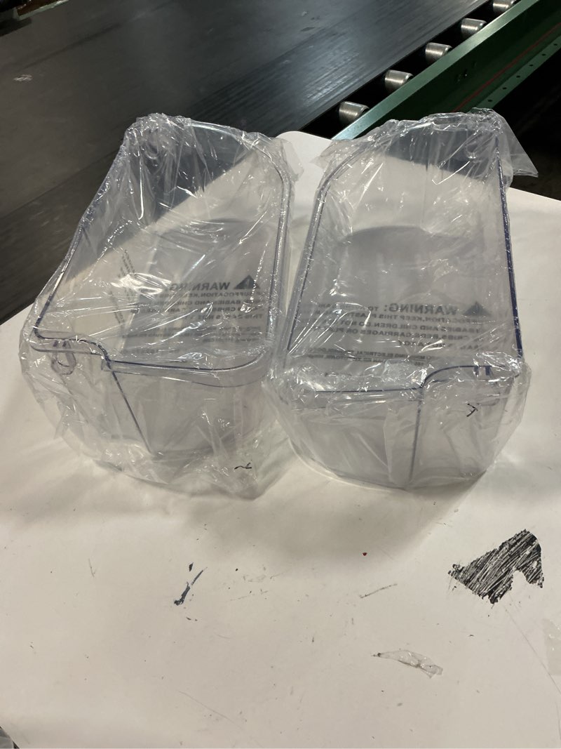 Condition photo showing Good Condition for 2 pack upgraded 240356402 refrigerator door bin replacement for frigi.daire refrigerator door shelf parts lfss2612tf0 lfss2612te0 ffss2615te0 door shelf shelves by ami parts (length 15.38")