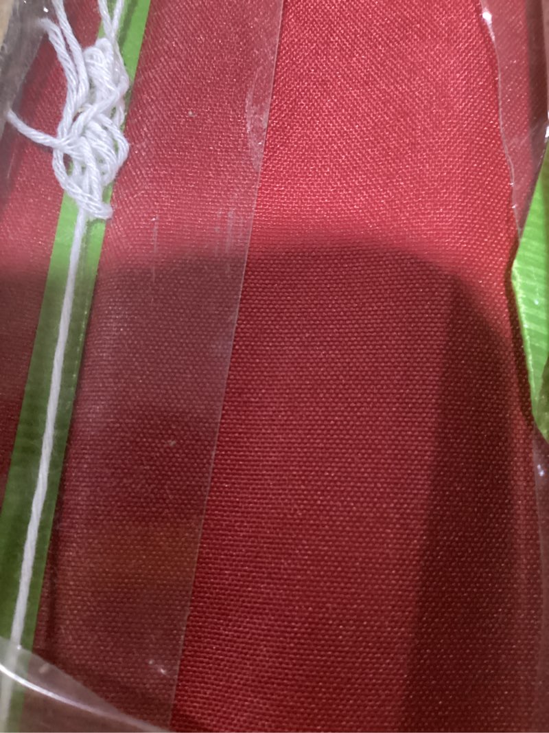 Condition photo showing As Is for Chaise Lounge Cushions Outdoor, 72 x 21x 4 Inch Lounge Chair Cushions for Outdoor Furniture - Waterproof Lounge Patio Replacement Cushion, 4In Fade-Resistant ThickPatio Chaise Lounge Cushion Red 72 x 21 Inch(2pack)