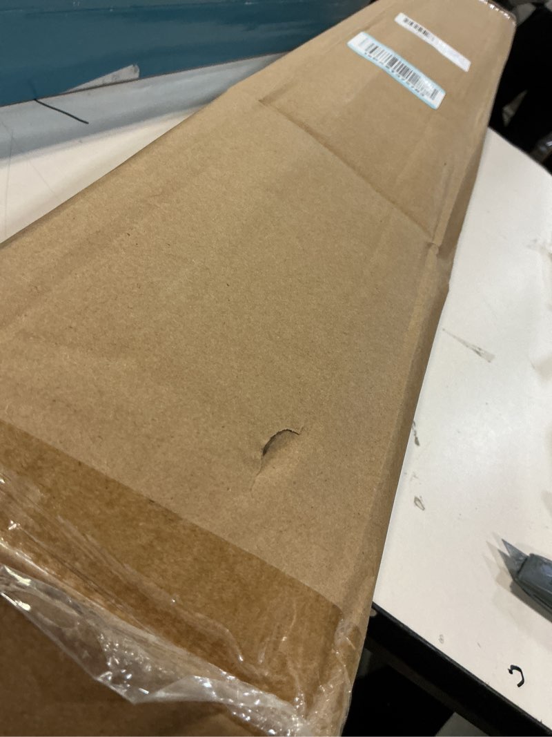 Condition photo showing Good Condition for LazBlinds Cordless Bamboo Roman Shades, Privacy Blinds for Interior Windows, Room Darkening Roll Up Bamboo Blinds for Home & Patio, 35" W x 64" H, Highfield Teak Pricacy - Highfield Teak 35" W x 64" H