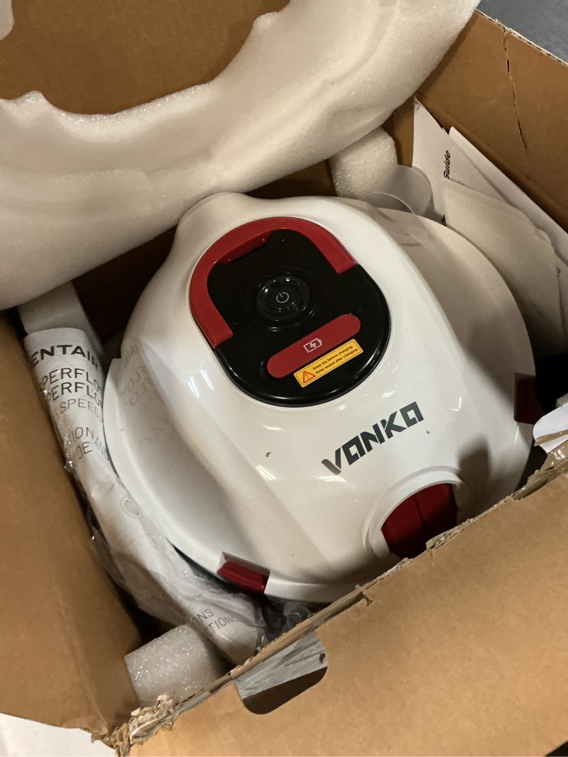 Condition photo showing Good Condition for vonko p10 cordless robotic pool cleaner, 100-min runtime, pool vacuum for above ground pool & flat i