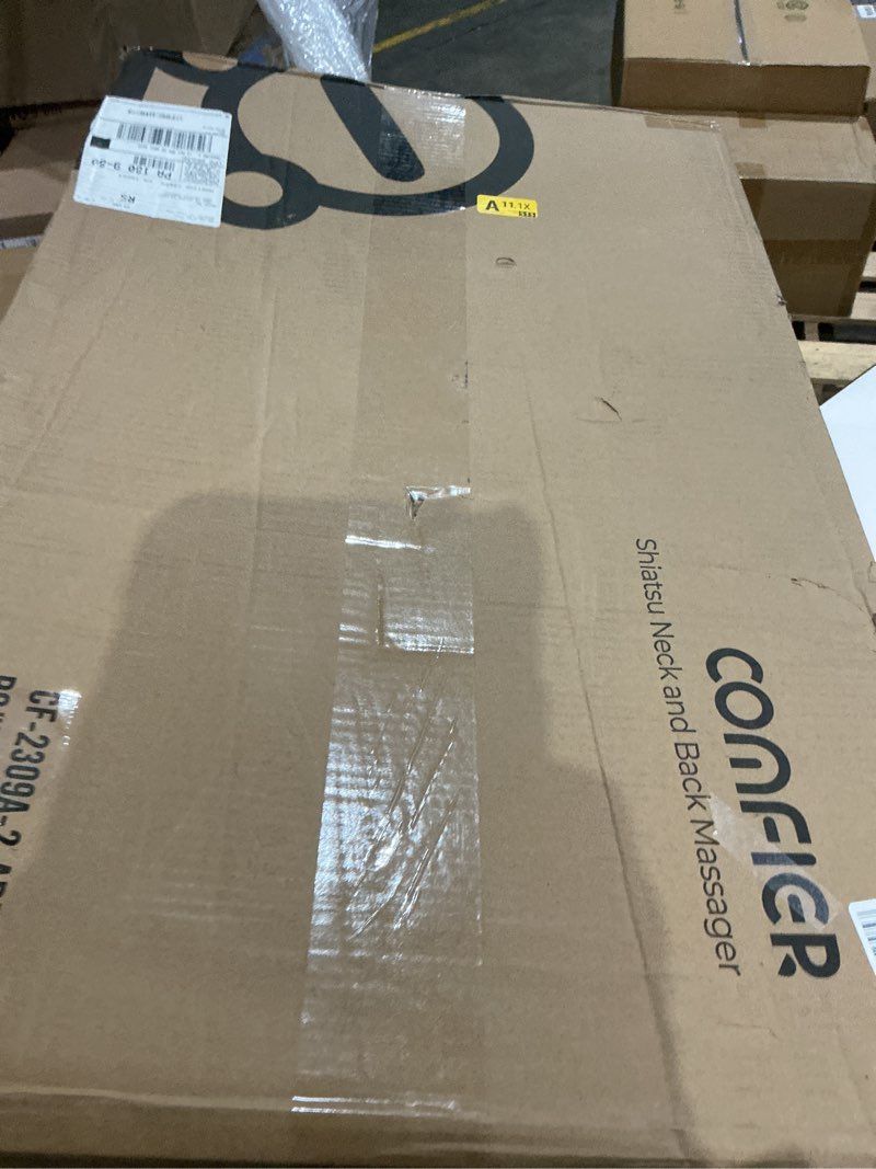 Condition photo showing Good Condition for COMFIER Shiatsu Neck Back Massager with Heat,2D/3D Massage Chair Pad with App Control,Deep Tissue Kn