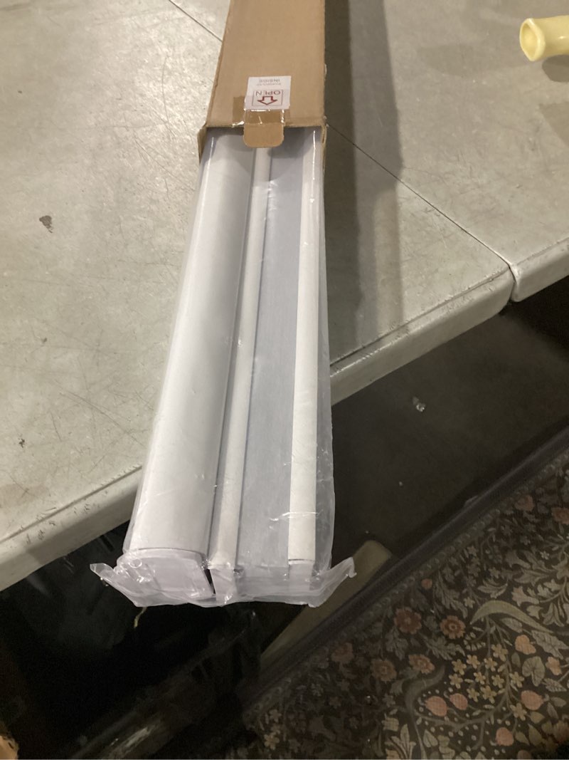 Condition photo showing Good Condition for Joydeco No Tools No Drill Blinds for Indoor Windows, Cordless Window Blinds Cellular Shades Top Down Bottom Up Blackout Honeycomb Blinds Thermal Insulated Noise Reduction (White, 36" W x 64" H) White 36"W x 64"H