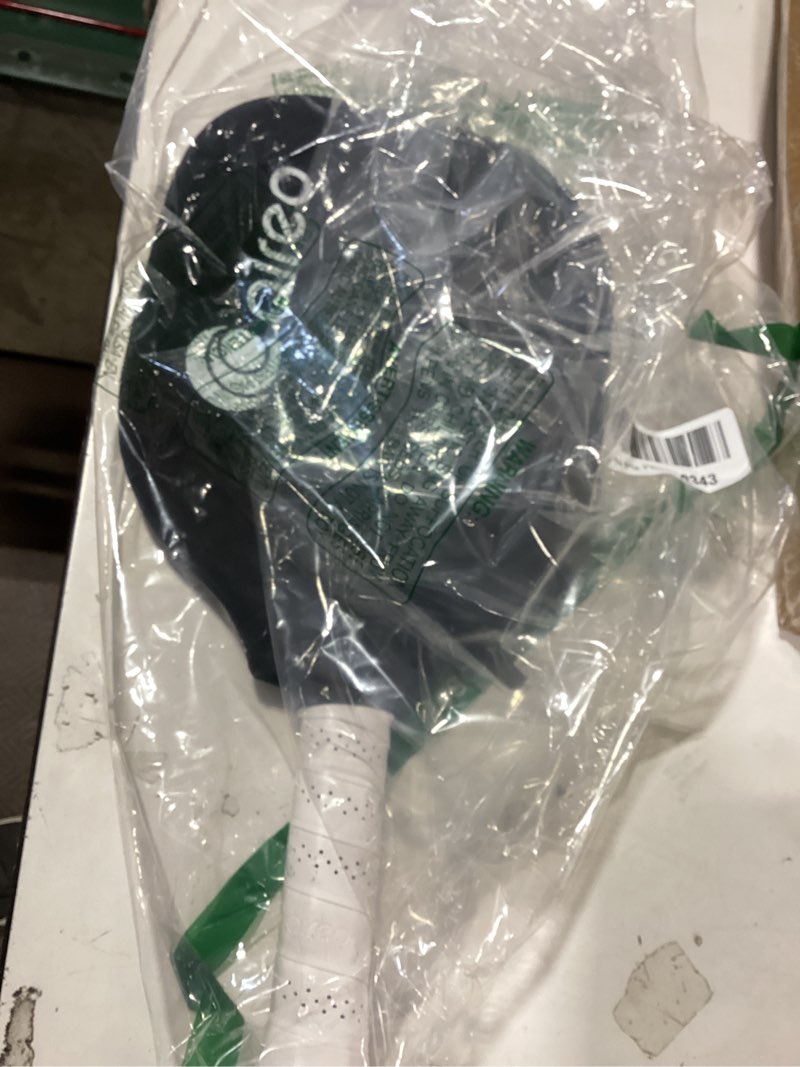 Condition photo showing New/Like New for similiar product gearbox g20 pickleball paddle – 20mm honeycomb core, raw carbon fiber surface, one-piece molded construction – control, spin & power – lightweight 8.0 oz paddle for all skill levels