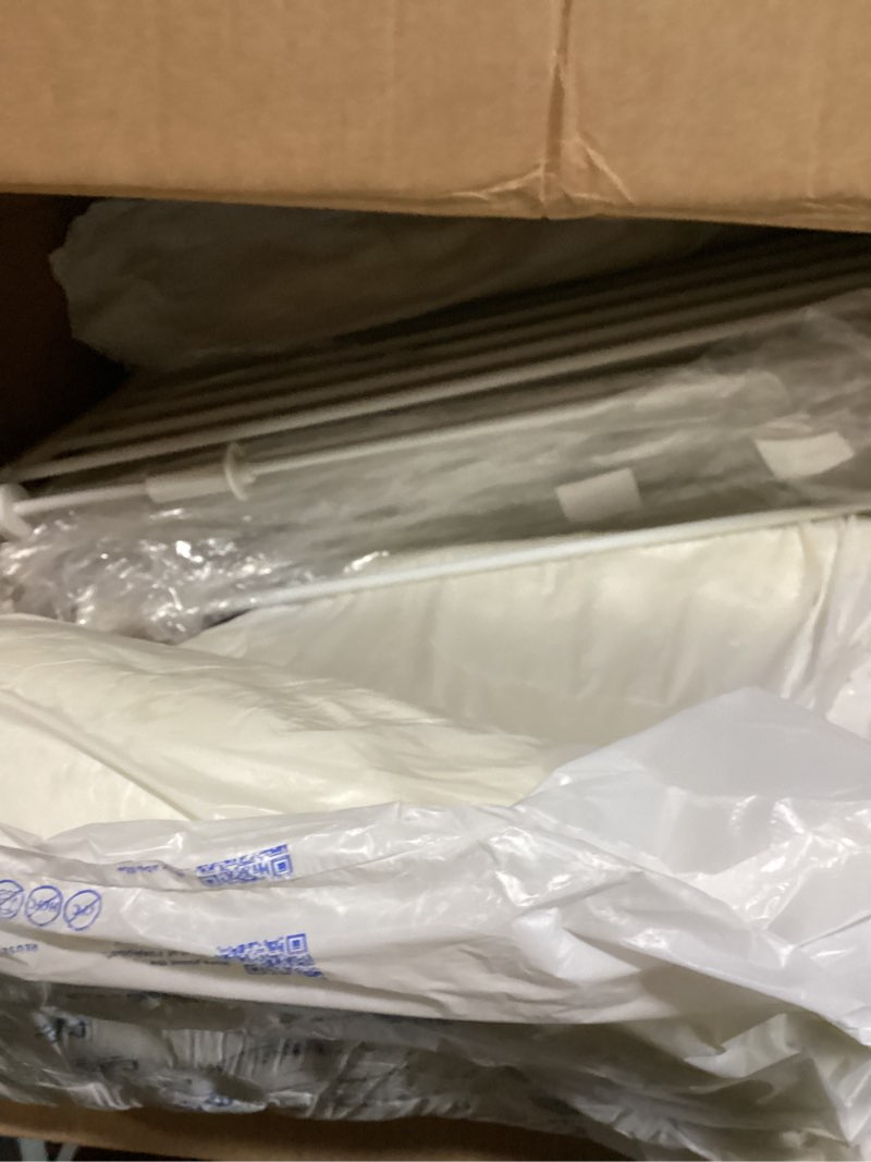 Condition photo showing As Is for Regalo SAFETY 194-Inch Super Wide Baby Gate & Play Yard, 2-in-1 Convertible Extra Wide Safety Barrier, Hardware Mounted for Toddlers & Pets, American Designed, American Owned, For Children 6-24 Months 50.5-192"W x 28"H White