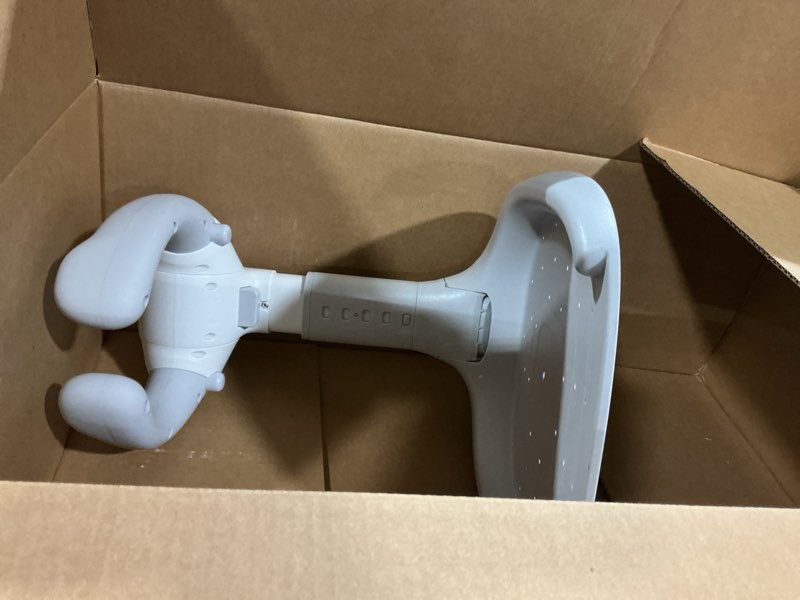 Condition photo showing As Is for Baby Bath Stand,Foldable & Adjustable 5 Levels Infant Bath Seat,Upgraded Bath Shower Standing Support for Babies 6 Months & up,Non-Slip|Easy to Clean|Convenient for Travel,No Assembly Need(Grey)