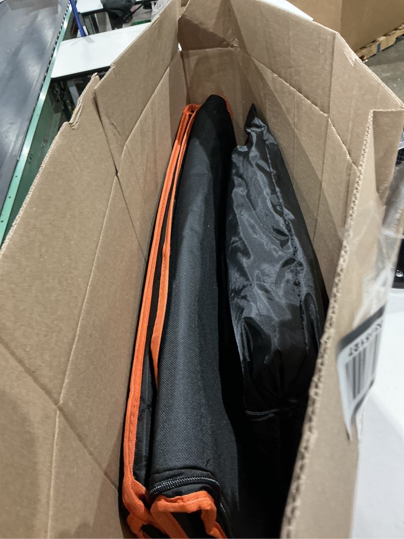 Condition photo showing Good Condition for meefar hitch mount cargo carrier bag soft shell 100% waterproof 16 cubic feet (58" 24" 19") include 8 reinforced straps for truck pickup all vehicle with steel cargo basket