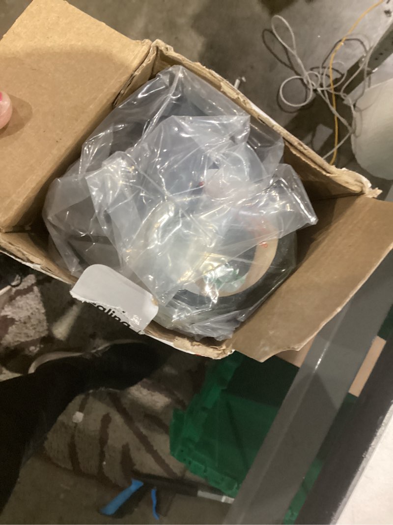 Condition photo showing New/Like New for 96 Inch Wide Reinforced Retractable Baby Gate with Support Rods, Extra Long Dog Gate Retractable Gate Outdoor Gates for Decks, Prevent Crawling Under Extra Long Baby Gates for Large Openings, Black Black (33" Tall x 96" Wide)