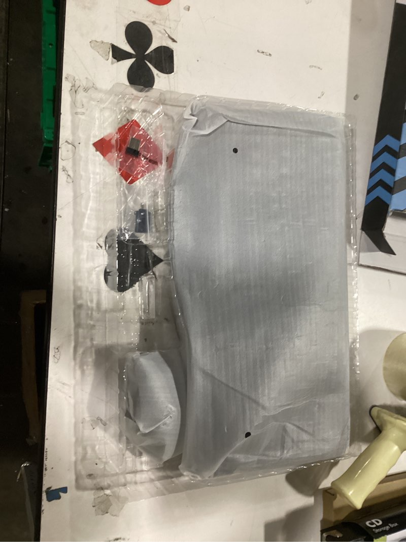 Wireless Keyboard and Mouse Combo, Wave Keys Full-Sized Ergonomic Keyboard with Cushioned Plam Rest,