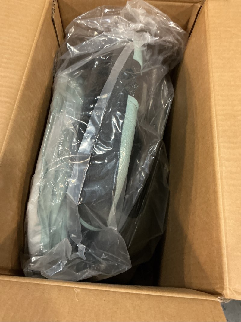 Condition photo showing Good Condition for uppababy rumbleseat v3 second lower seat - compatible with vista v2 and vista v3 - all-weather seat + magnetic buckle – adapters included - kenzi (mystic aqua/carbon frame/saddle leather)