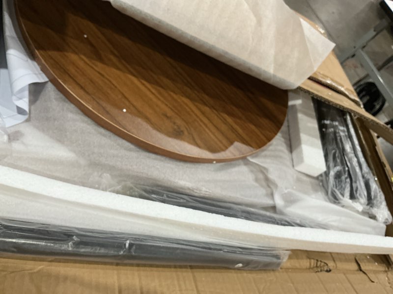Condition photo showing Good Condition for coffee table set of 2, accent nesting side table, sofa end table for farmhouse and living room (brown)