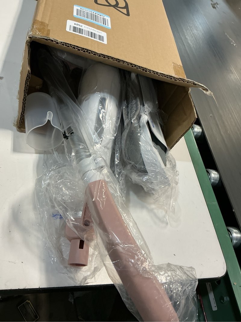 Condition photo showing As Is for Moolan Steam Mop, 15s Fast Heat-Up Steam Cleaner with 2 Washable Pads, Chemical-Free Hard Floor Cleaning for Carpet, Tile, Laminate, Hardwood, Self-Standing with Adjustable Handle