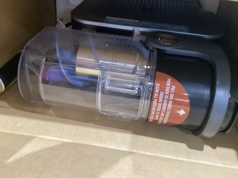 Condition photo showing Good Condition for ninja slushi frozen drink & slushie machine with rapidchill technology | 88 oz. easy fill vessel | 5 preset programs | make margaritas, frappés, & more | with dishwasher safe parts | black | fs301