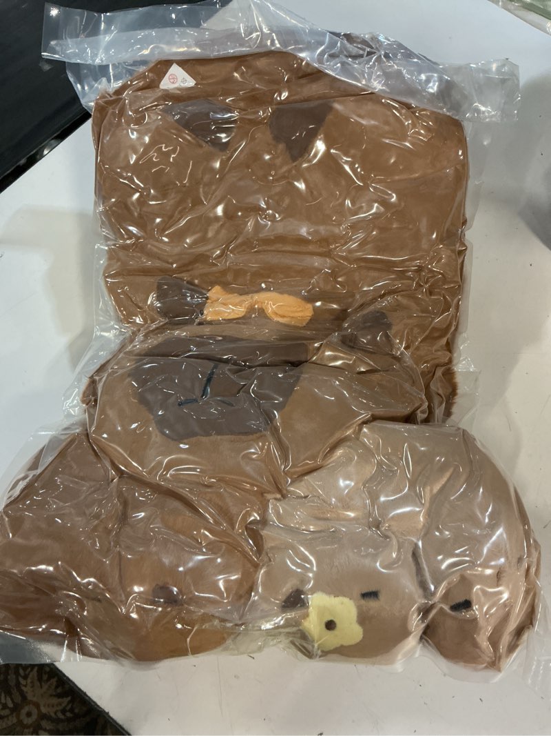 Condition photo showing New/Like New for achwishap 5pcs capybara plush,capybara stuffed animal mommy with 4 capybaras babies plush toy,cute plushie capybaras hugging pillow cuddle plushie for kids girls boys birthday,capy bara family 16” brown capybara family-1+4