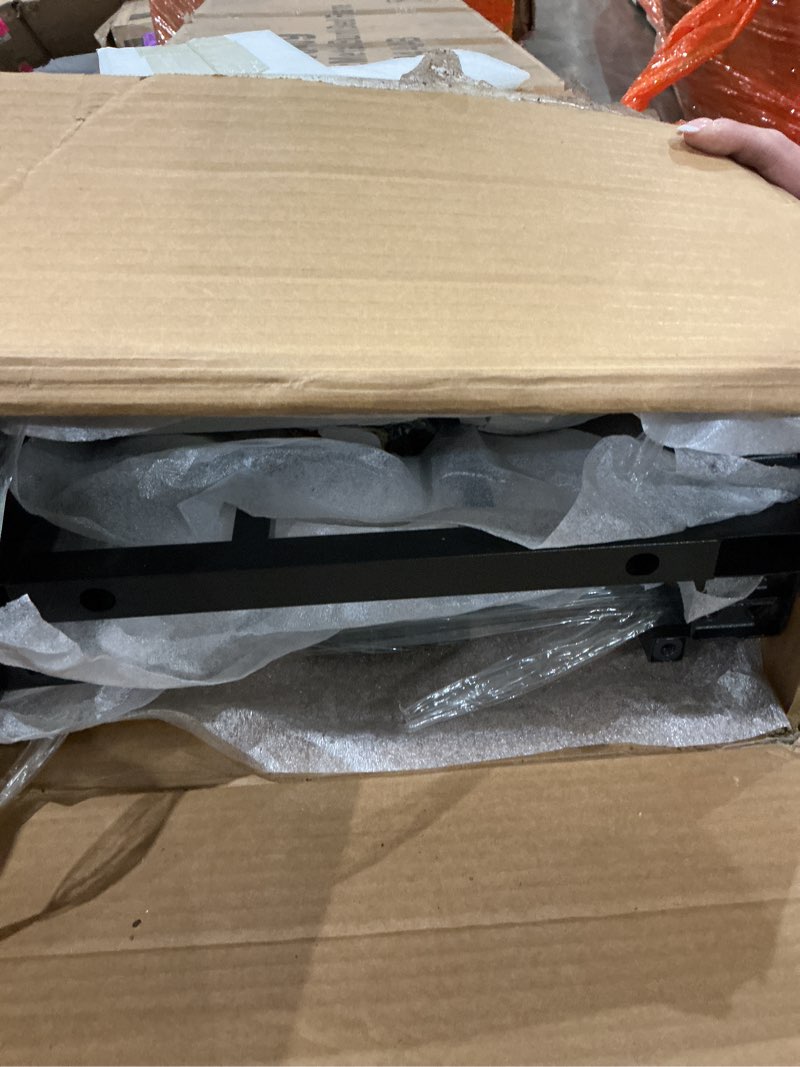 Condition photo showing Good Condition for (similar to but not exact)twin over full metal bunk bed – space-saving, noise-reduced, no box spring needed (black)