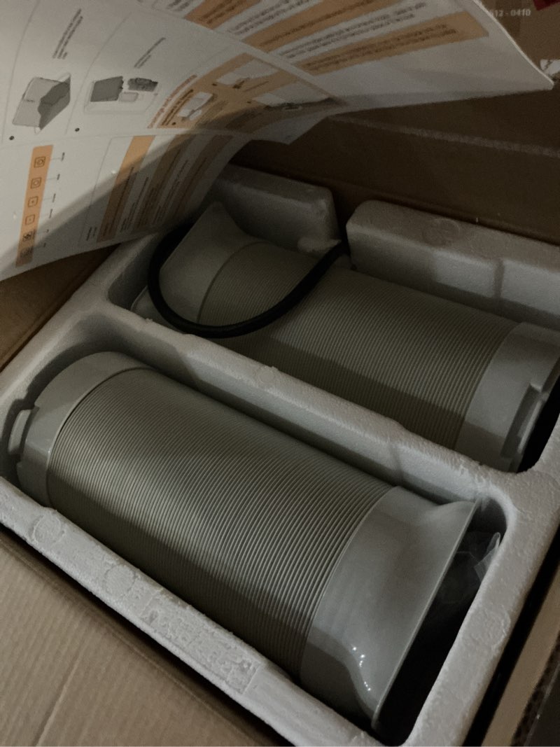 Condition photo showing As Is for Inverter 16000BTU Portable Air Conditioners with Remote, Free Stand Cooling Portable AC Unit for Room up to 800 sq.ft, with Dehumidifier & Fan, Dual Hose, Quiet Sleep Mode(45dB), Windows Kit 16000 Btu Inverter