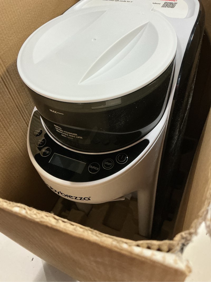 Condition photo showing Good Condition for Baby Brezza New and Improved Formula Pro Advanced Formula Dispenser Machine - Automatically Mix a Warm Formula Bottle Instantly - Easily Make Bottle with Automatic Powder Blending, White