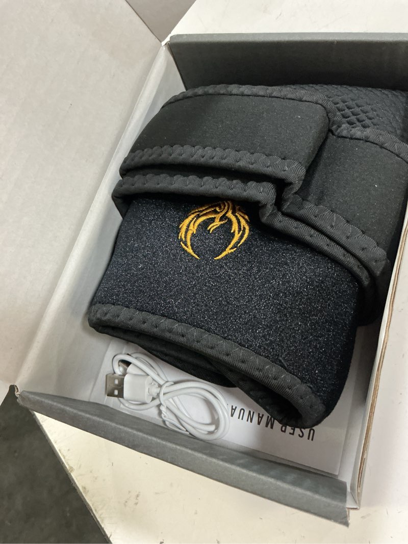 Condition photo showing Good Condition for seenew red light therapy for shoulder with heat massage, portable heated shoulder pad with rechargeable controller, red light therapy wrap with 216 beads 660nm & 850nm for men and women