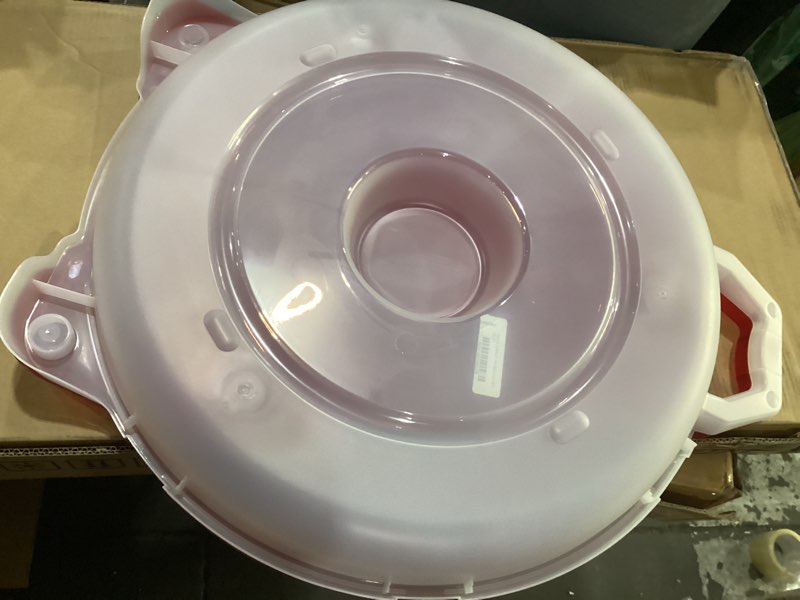 Condition photo showing As Is for WB-24 CLRTNT PP RED/CLR 2PCS [A] [E]