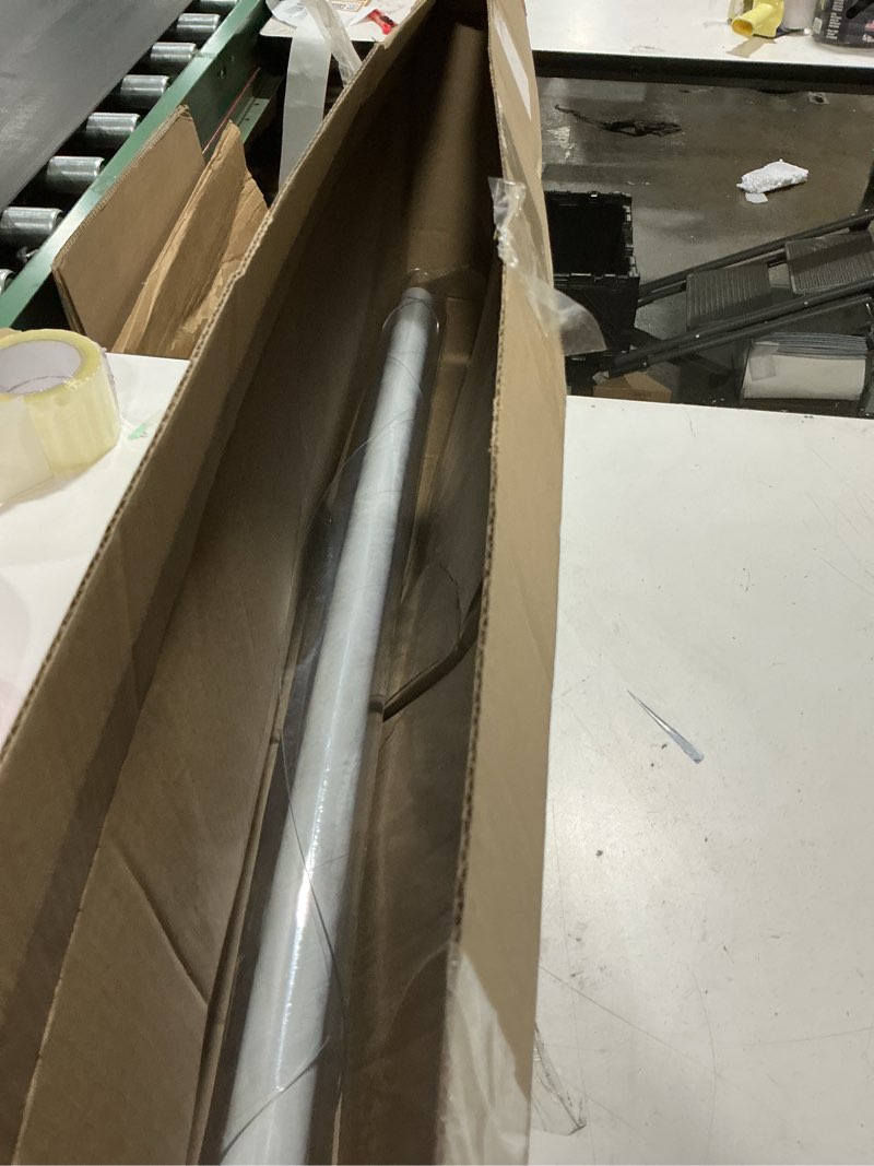 Condition photo showing Good Condition for 36 inch round clear table cover protector, clear round protector for dining room table, 1.5mm thick waterproof round plastic vinyl table pad clear 1.5mm 36" (round)