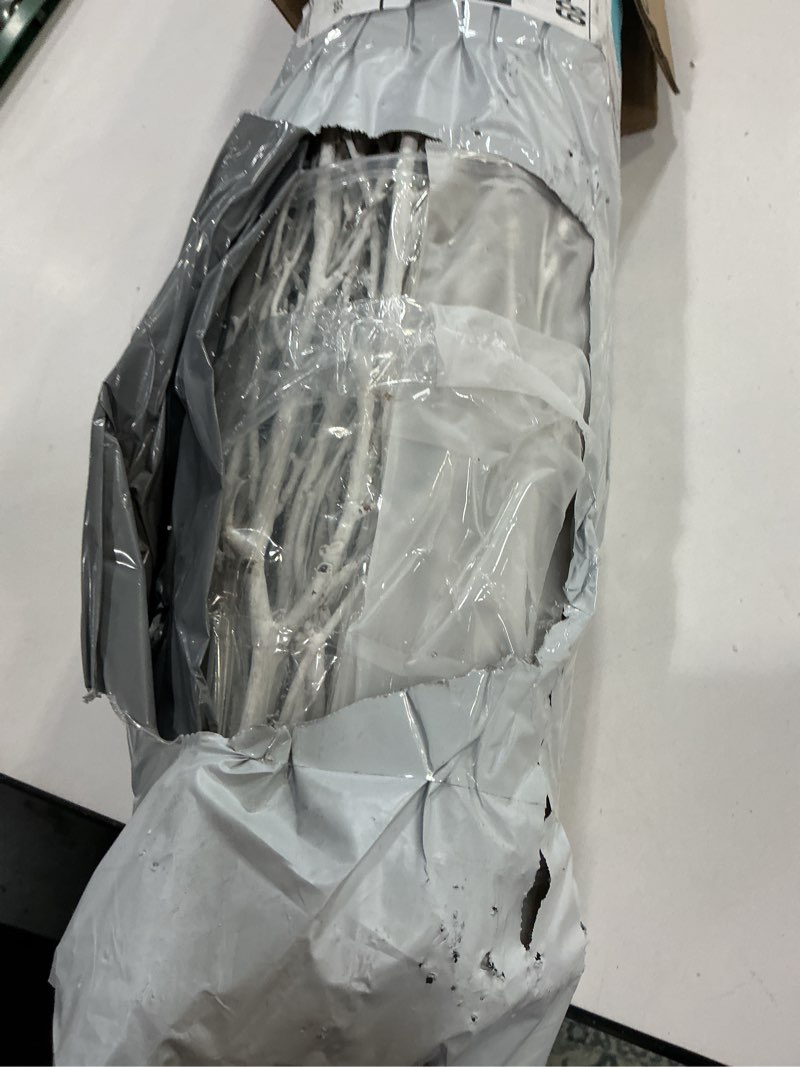 Condition photo showing Good Condition for 40 Pcs Natural White Birch Twig Branches 29 Inch Tall Painted Birch for Vase Filler Pack of 20-25 Stems White Branch Long Decorative Sticks for Wedding Centerpiece Arrangement Rustic Decor