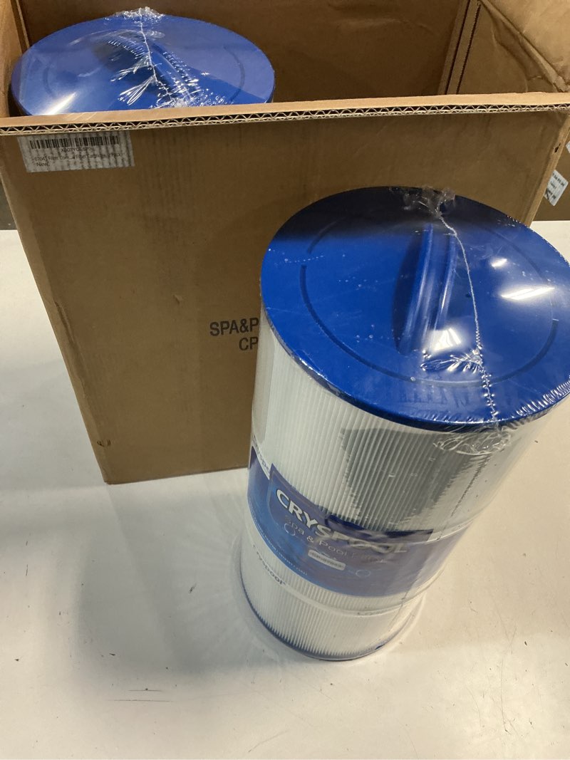 Condition photo showing New/Like New for Cryspool® 07043 Filter Compatible with Caldera 75, C-7375, 1019301, 73531, PCD75N, FC-3964, 75 Sq. Ft Spa Filter Cartridge, 2 Pack
