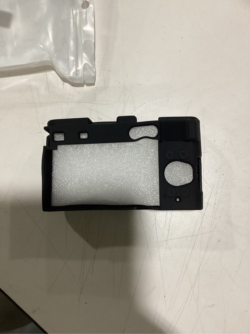 Condition photo showing Good Condition for MUZIRI KINOKOO Soft Silicone Case Compatible for Panasonic Lumix S9 Mirrorless Camera, Rubber Protective Case for Panasonic Lumix S9 Camera - Anti-Slip & Anti-Scratch - Black