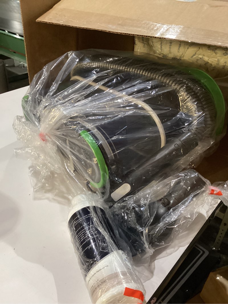 Condition photo showing New/Like New for EUREKA Portable Carpet and Upholstery Cleaner, Spot Cleaner for Pets, Stain Remover for Carpet, Area Rugs, Upholstery, Coaches and Car, 50.7oz Large Water Tank, NEY101GR with Cleaning Formula, Green Green NEY101GR with Cleaning Formula