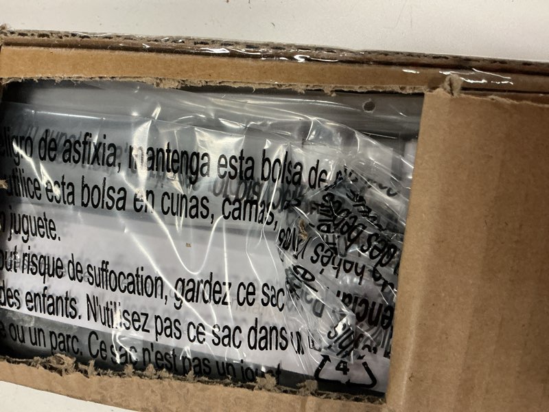 Condition photo showing New/Like New for lazblinds no tools no drill 1" vinyl mini blinds, cordless blinds for windows, light filtering horizontal window blinds & shades, 22" w x 48" h, grey cordless-grey 22" w x 48" h