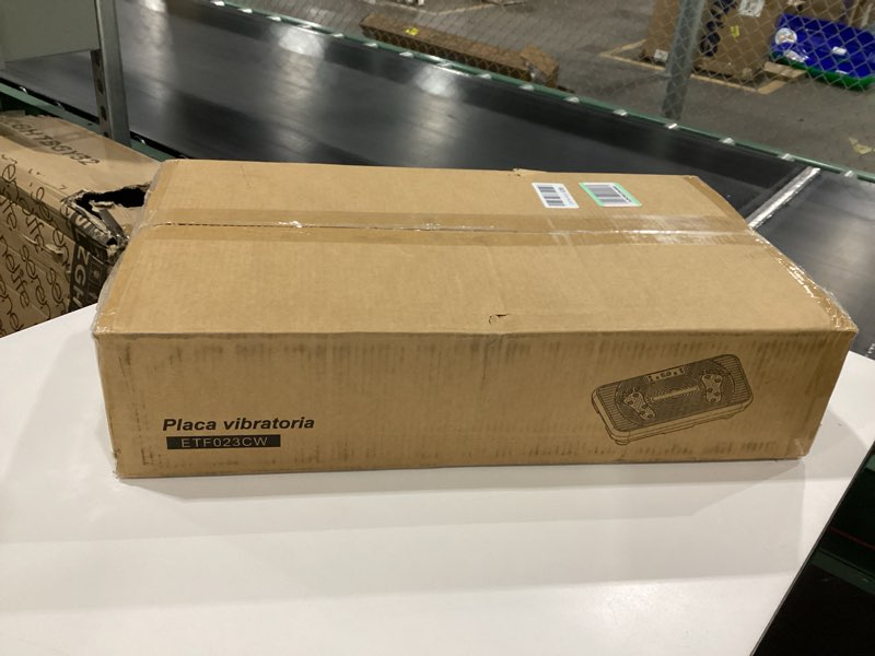 Condition photo showing New/Like New for Shake Plate Vibration Exercise Machine for Lymphatic Drainage Massager & Weight Loss, 400 lbs Capacity Whole Body Vibrating Plate Workout for Women and Men Black