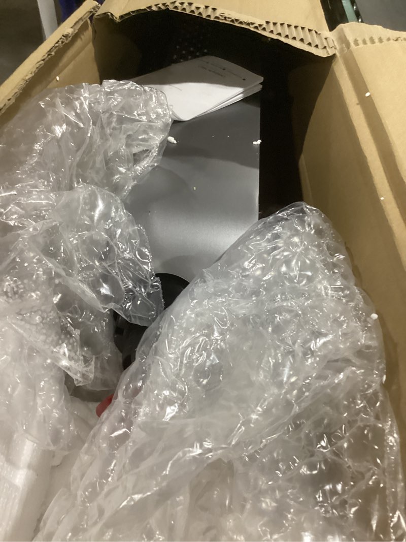 Condition photo showing As Is for Dreo Tower Fan for Bedroom, 42 Inch 120° Oscillating Fan, 25dB Quiet DC Motor, 28ft/s Velocity Bladeless Standing Fan with 12 Speeds, 4 Modes, 12H Timer Cooling Fans for Home, Living Room, Pilot Max S Silver 42 Inch Tower Fan