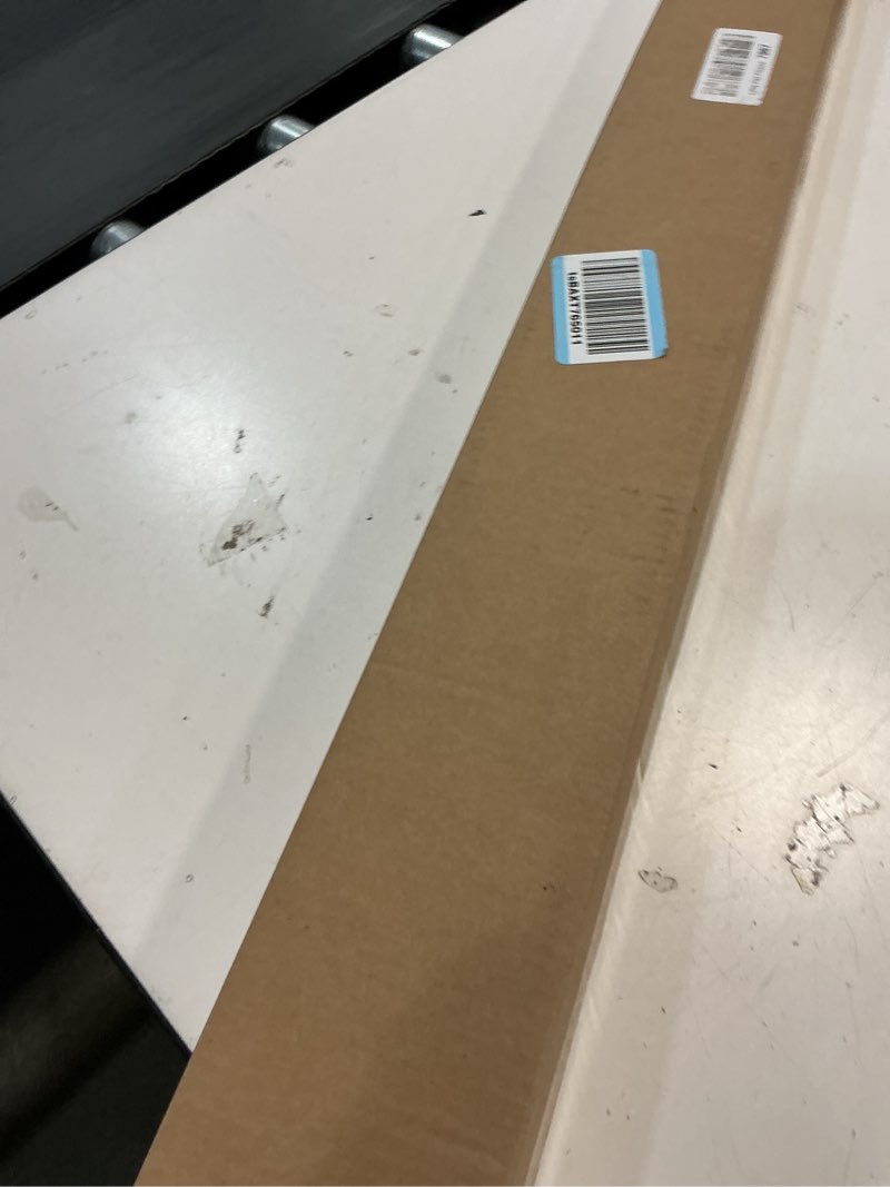 Condition photo showing New/Like New for lazblinds no tools no drill 1" vinyl mini blinds, cordless blinds for windows, light filtering horizontal window blinds & shades, 38" w x 72" h, white cordless-white 38" w x 72" h