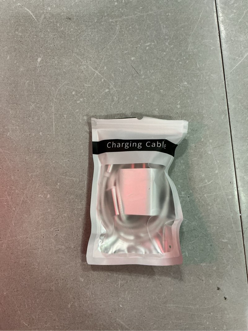 Condition photo showing As Is for travel essentials for apple watch charger,iphone charger,3 in 1 type c/lightning/magnetic multi charging cable with 20w charger block,portable designed for iwatch 11-2,iphone 17-11,galaxy s26,ipad-4ft 1.2m/4ft travel charger white