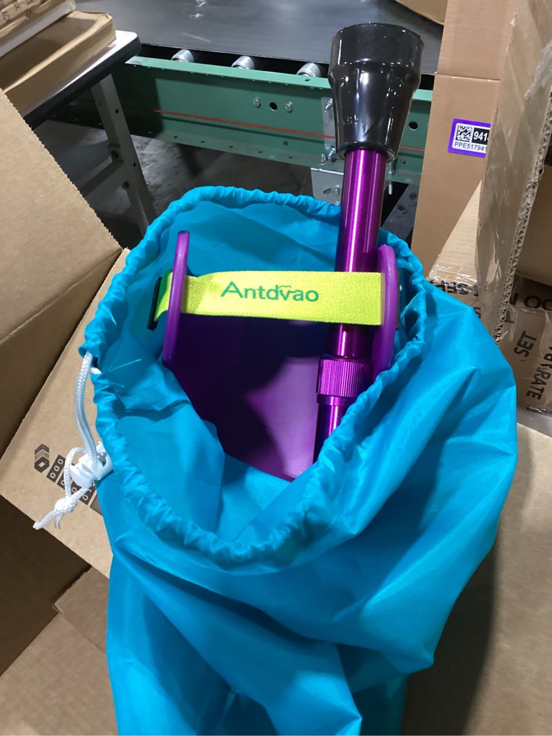 Condition photo showing Good Condition for folding crutch (x1 unit) forearm crutch anti-drop cuff reduces the hassle of picking up forearm crutch?comfortable grip and wear-resistant, non-slip forearm crutch (single violet)