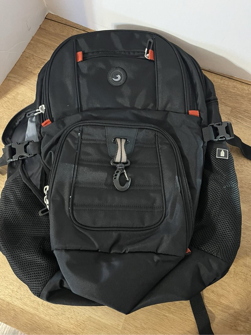 shrradoo extra large 52l travel laptop backpack with usb charging port, colle...