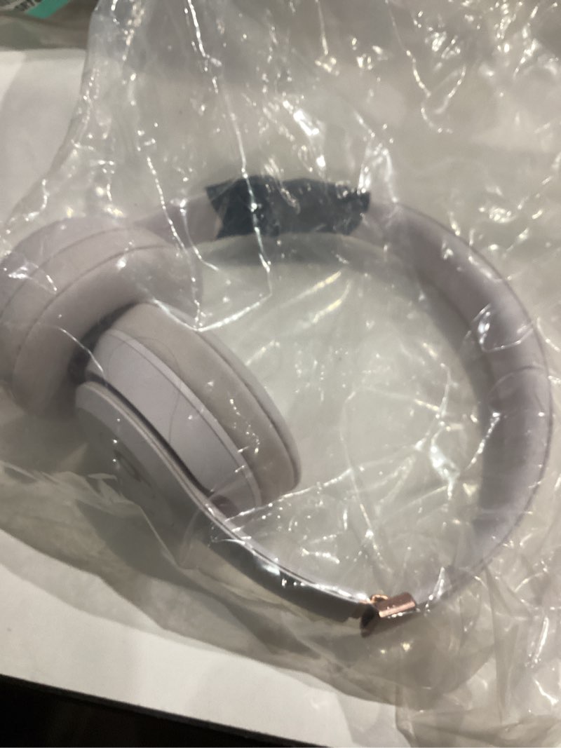 Condition photo showing As Is for Beats Solo 4 - Wireless On-Ear Bluetooth Headphones, Up to 50-Hour Battery Life, Ultra-Lightweight Comfort, Powerful and Balanced Sound, Apple & Android Compatible - Cloud Pink Cloud Pink Standalone