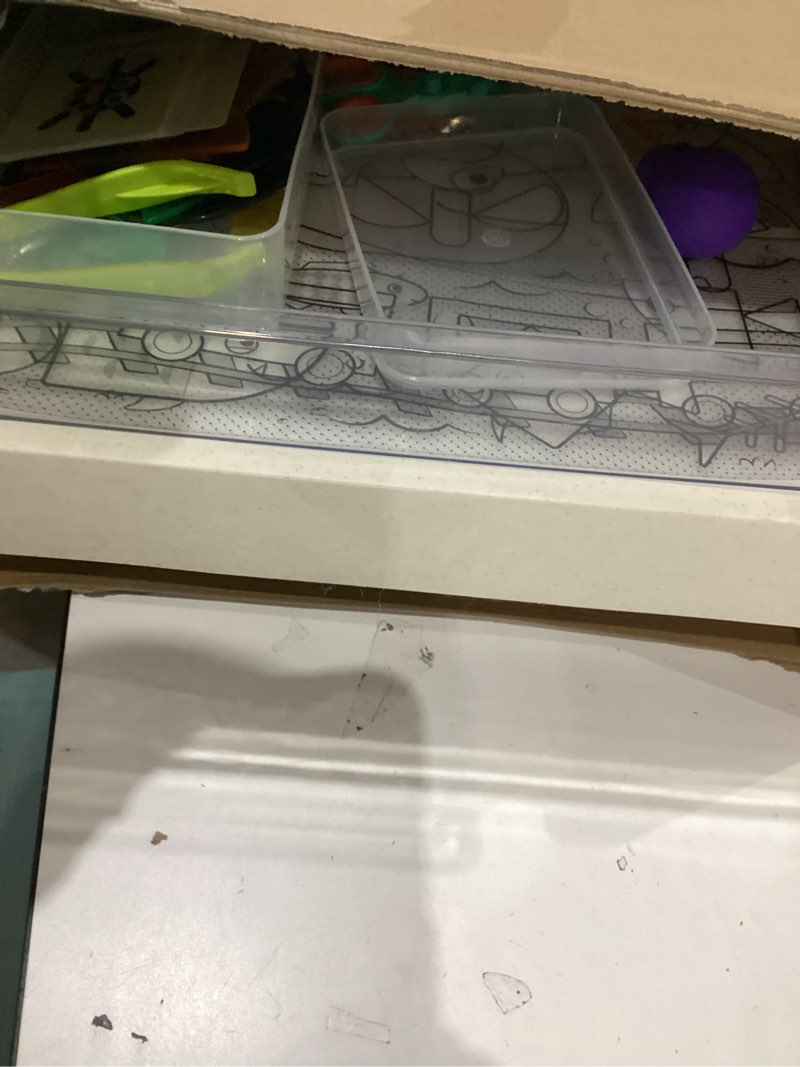 Condition photo showing As Is for Battat Education – Tracing Light Box for Kids – Sensory Light Up Board – Educational Toys for Toddlers – Includes Double – Sided Tracing Cards – Bright Explorer