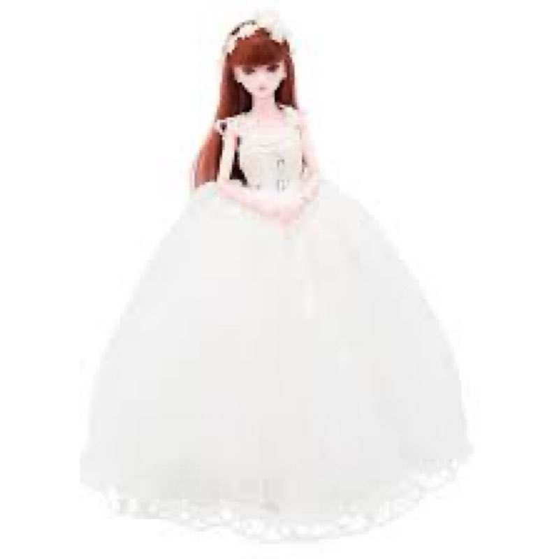 BDJ Fashion Doll,Cute Dolls, 11.4 Inches, 14 Movable Joints, Long-haired,Great Gift for Kids 3+,Headdress and Clothing Accessories, Sparkling, Birthday Gift Bohemia Princess