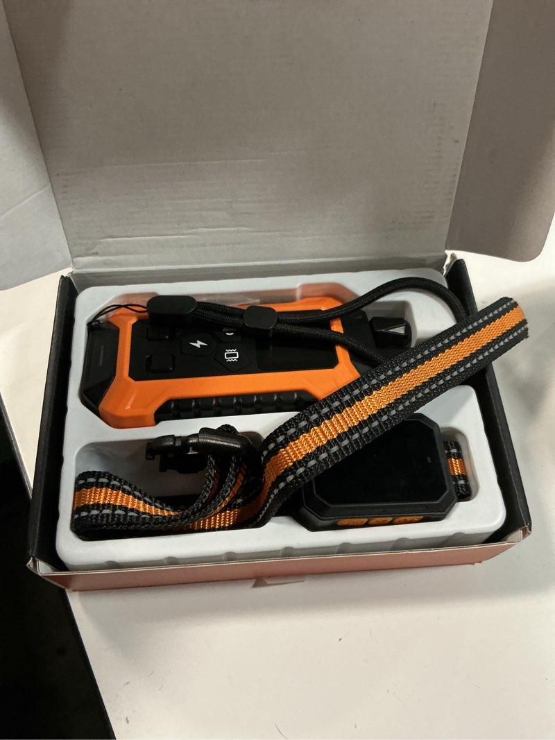 Condition photo showing As Is for Meowant GPS Wireless Dog Fence &Training Collar with Remote, Free App, 82ft to 7000ft Electric Fence, Waterproof LCD Collar, 3 Training Modes, for Dogs Over 10Lbs, Outdoors