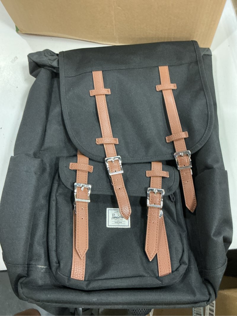 Condition photo showing Good Condition for herschel little america™ backpack, black, standard - 30l black standard - 30l
