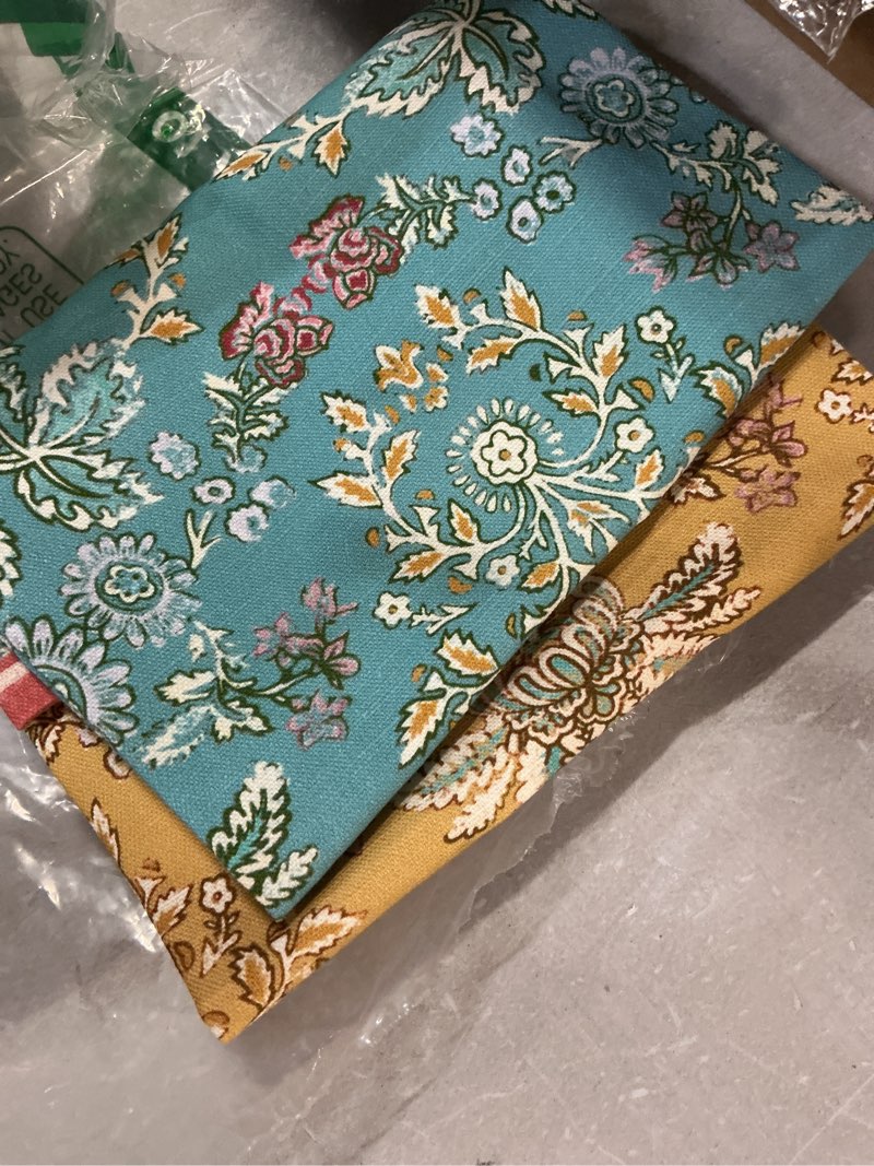 Condition photo showing Good Condition for maison d' hermine kitchen towels set of 3 100% cotton 27.50" x 20" reusable cloth tea dish towels absorbent with hanging loop for kitchen farmhouse hotel spring summer - marquise 001 - marquise 3