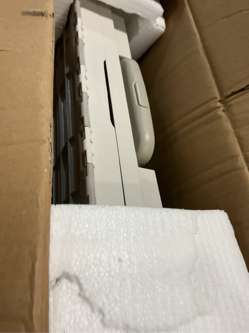 Condition photo showing Good Condition for Foldable Utility Cart ?Folding Shopping carts?Collapsible cart with Stair Climbing Wheels, 8 Wheel Shopping cart?Collapsible Rolling Crate with Telescoping Handle (Grey, 17.32 * 17.13 * 30.12) Gray Large