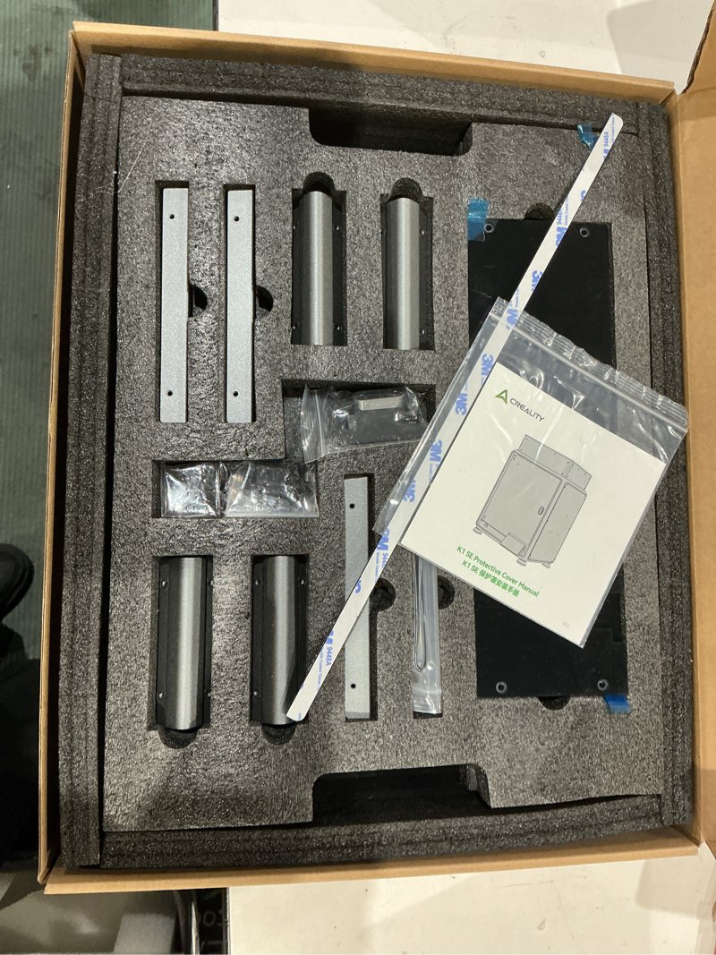 Condition photo showing Good Condition for creality official k1 se enclosure, professional constant-temperature enclosure with 360°full view, effectively dustproof & noise reducing, optimizes printing environment