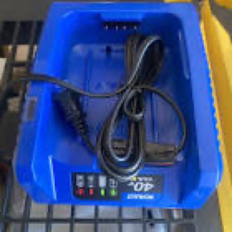 kobalt 40 volt max lithium-ion battery charger krc 840-03 *charger only