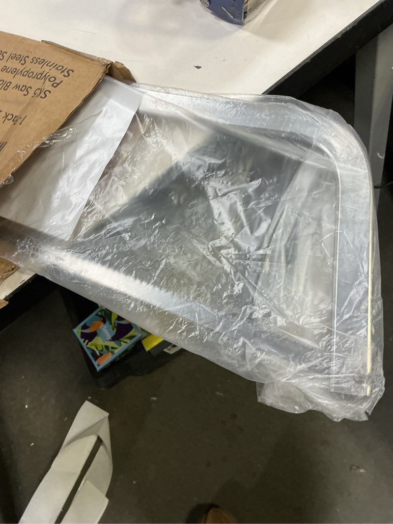 Condition photo showing New/Like New for KATA Bone Meat Saw for Butchering: 20-Inch HackSaw Butcher Saw for Deer-Meat & Bone Cutting with SK5 Blade - Handsaws for Butchering at Home, Meat Processing, Processed Livestock and Game 20 Inch Meat Saw